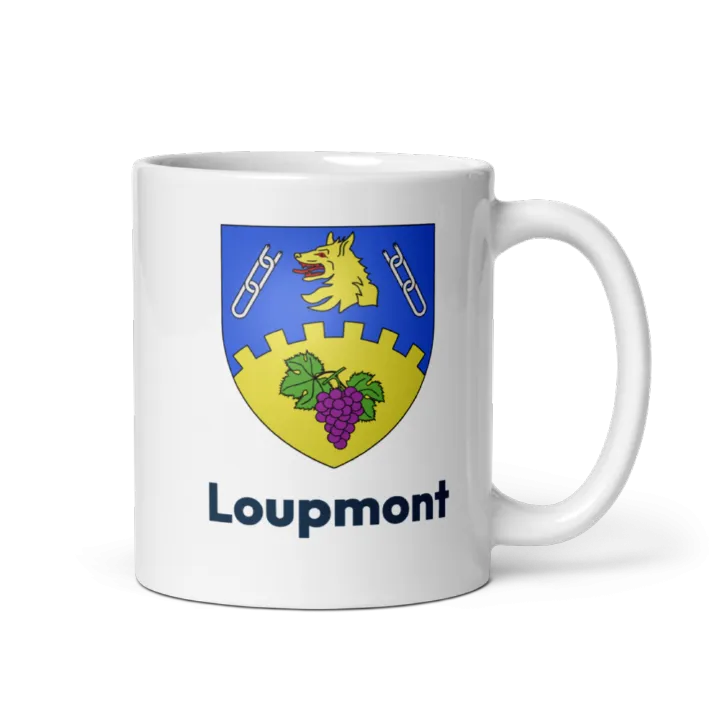 Mug blason de Loupmont