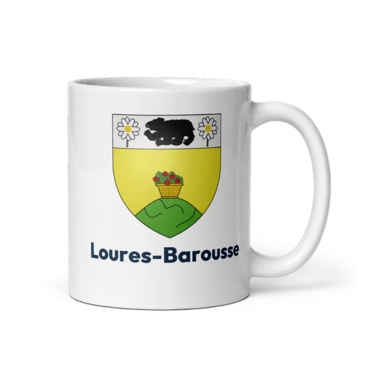 Mug blason de Loures-Barousse