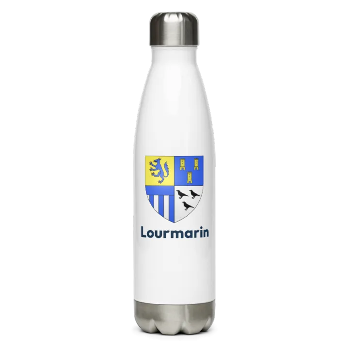 Gourde inox blason de Lourmarin