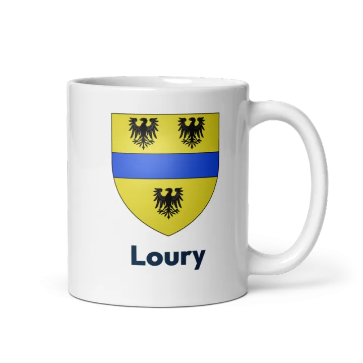 Mug blason de Loury