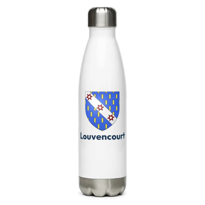 Gourde inox blason de Louvencourt