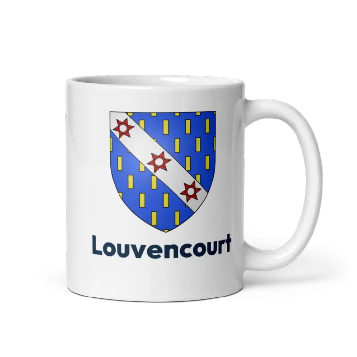 Mug blason de Louvencourt