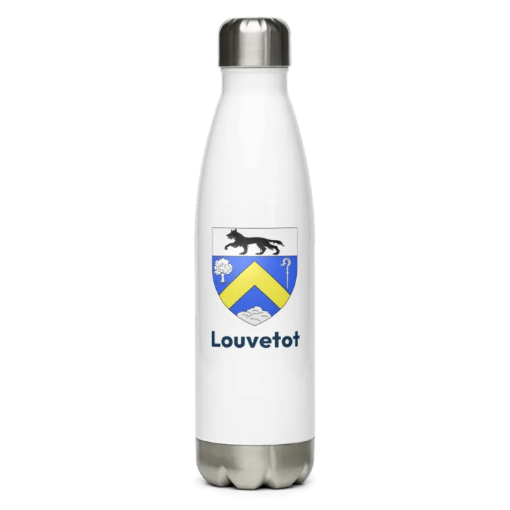 Gourde inox blason de Louvetot