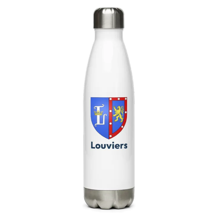 Gourde inox blason de Louviers