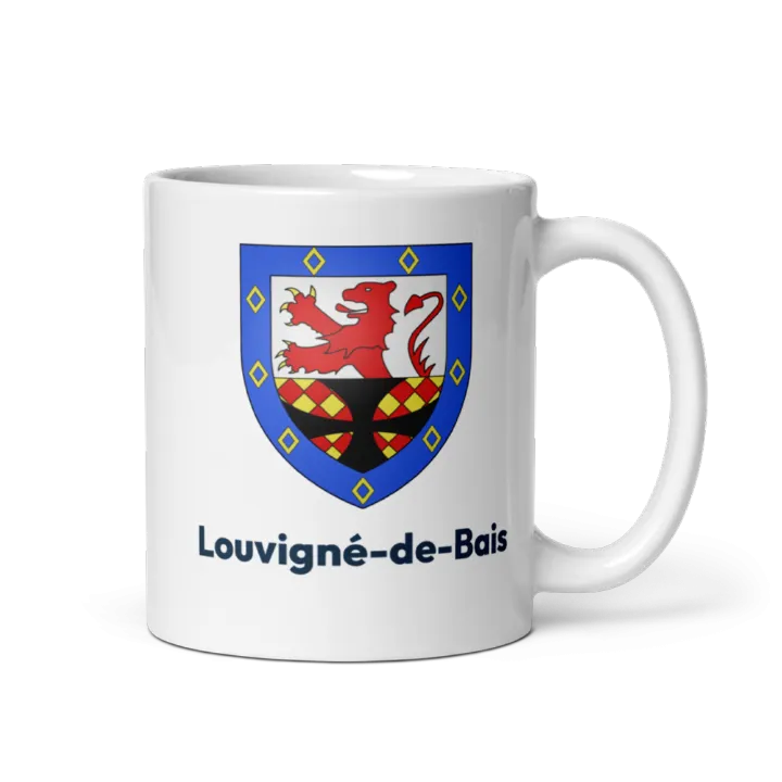 Mug blason de Louvigné-de-Bais