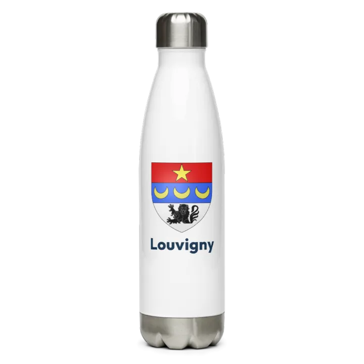 Gourde inox blason de Louvigny