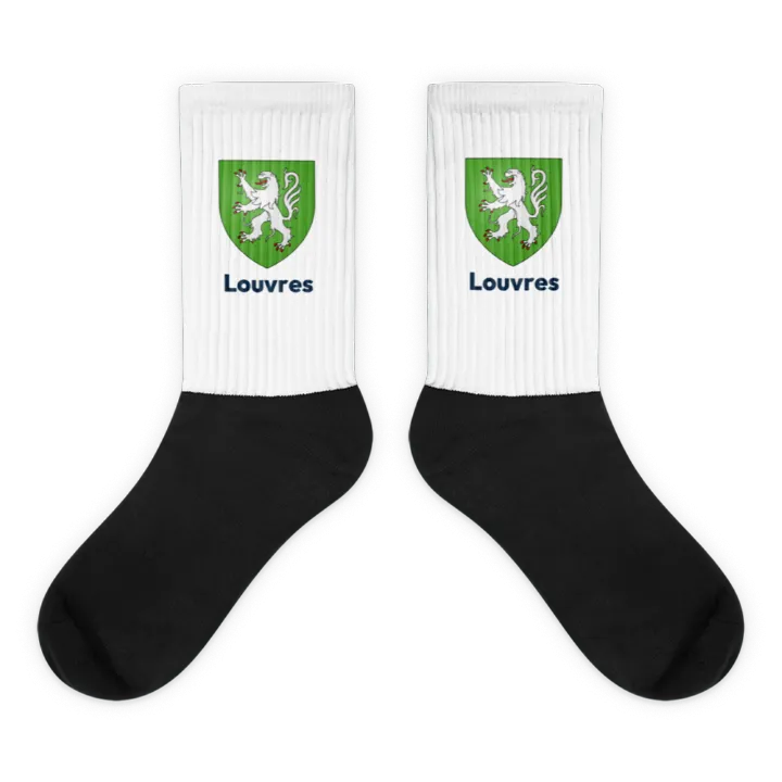 Chaussettes — blason de Louvres