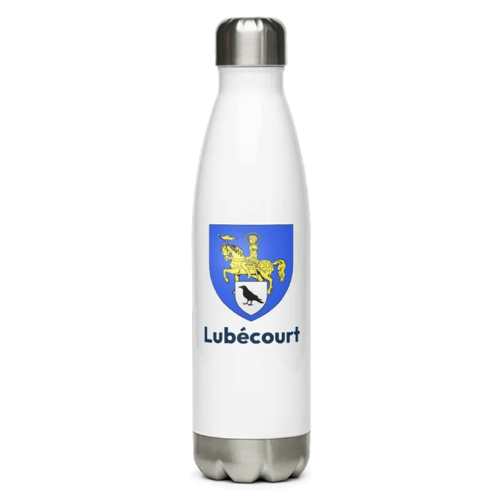 Gourde inox blason de Lubécourt