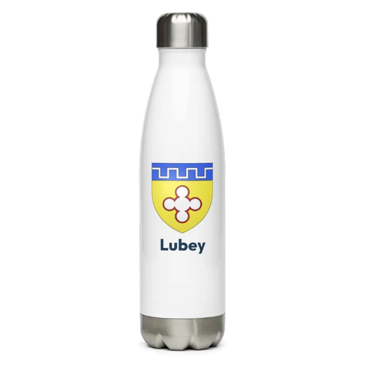 Gourde inox blason de Lubey