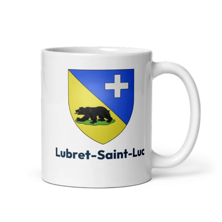 Mug blason de Lubret-Saint-Luc