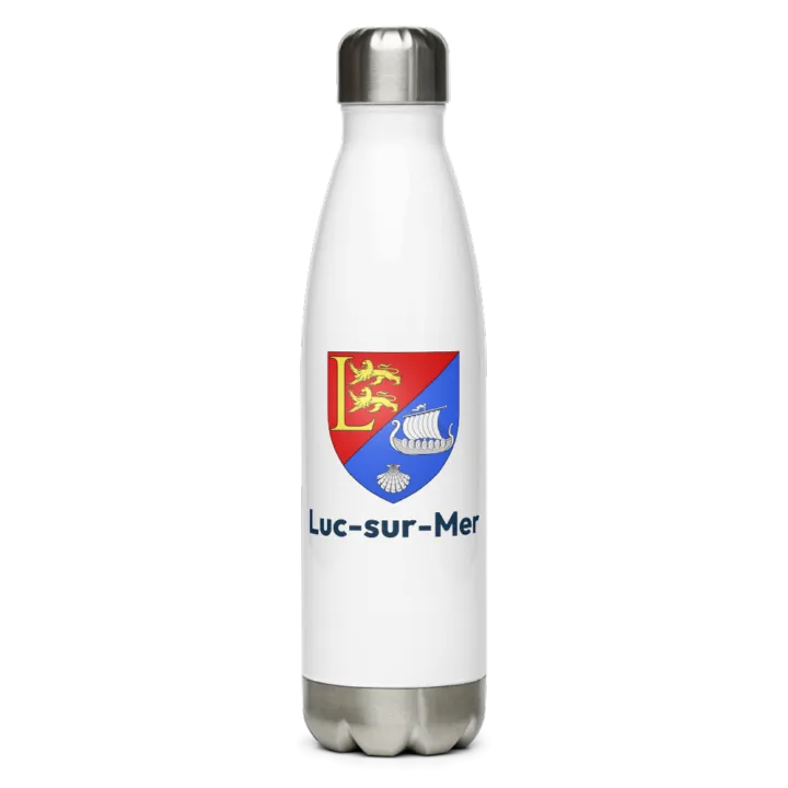 Gourde inox blason de Luc-sur-Mer