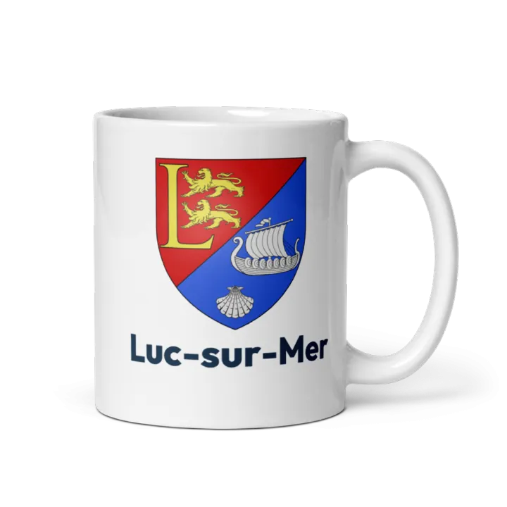 Mug blason de Luc-sur-Mer