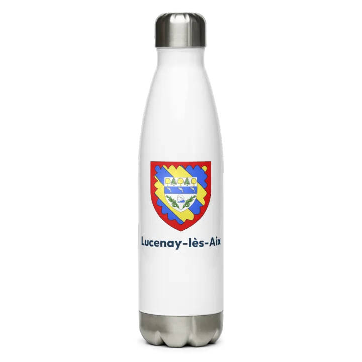 Gourde inox blason de Lucenay-lès-Aix