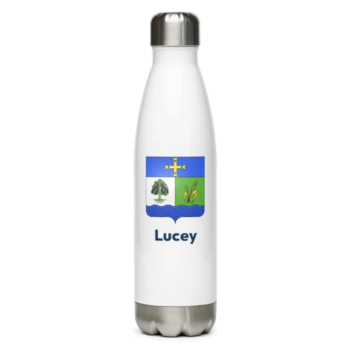 Gourde inox blason de Lucey