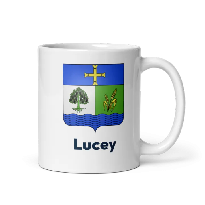 Mug blason de Lucey
