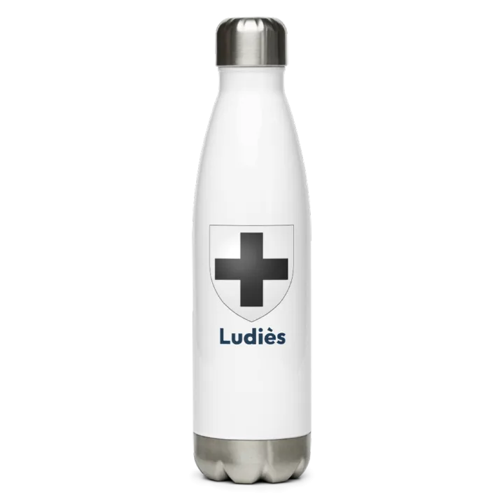 Gourde inox blason de Ludiès