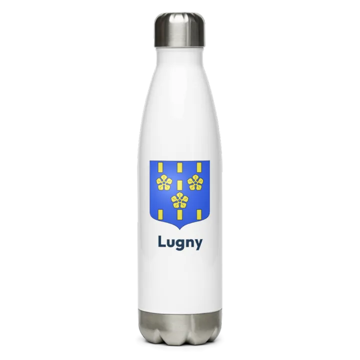 Gourde inox blason de Lugny
