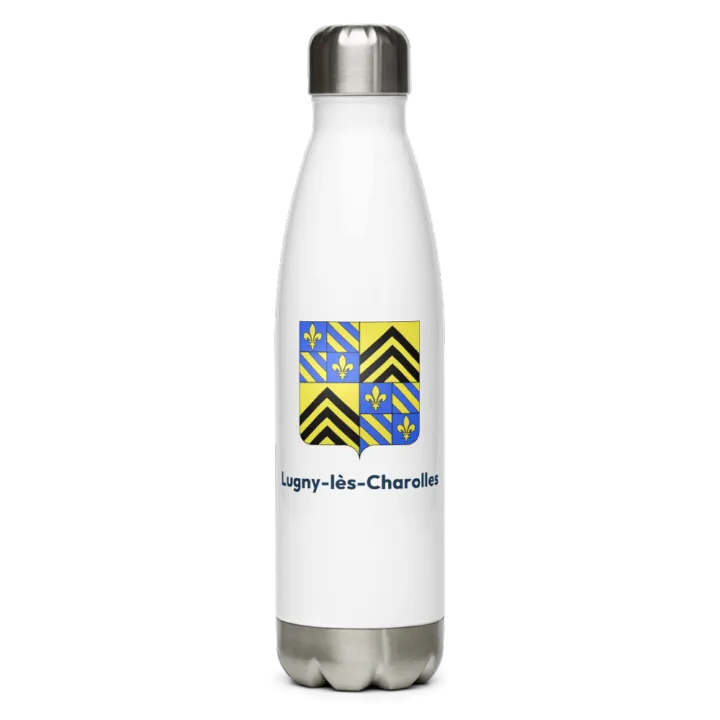Gourde inox blason de Lugny-lès-Charolles