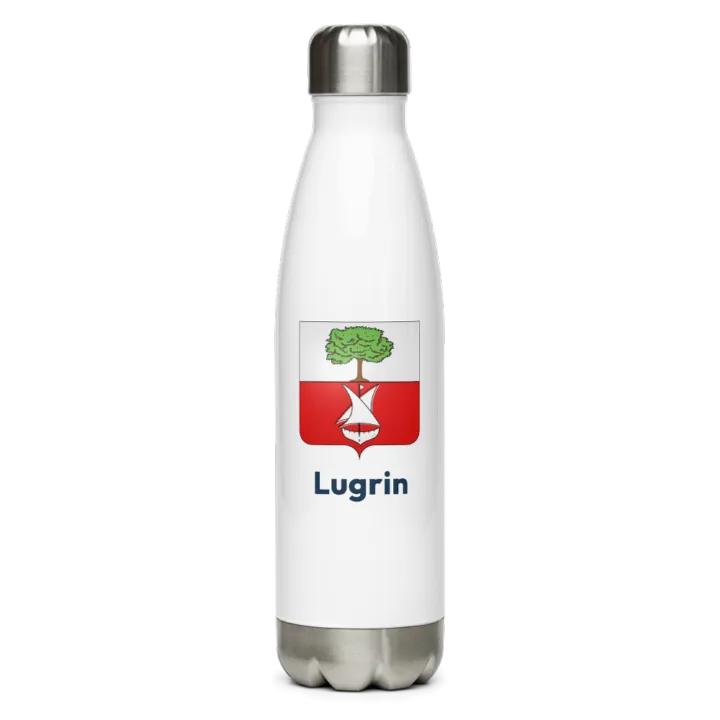 Gourde inox blason de Lugrin