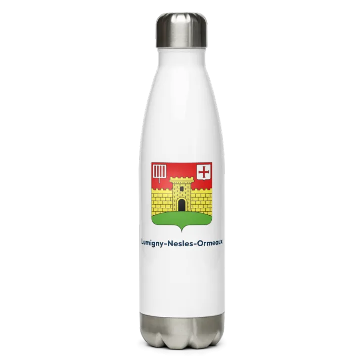 Gourde inox blason de Lumigny-Nesles-Ormeaux