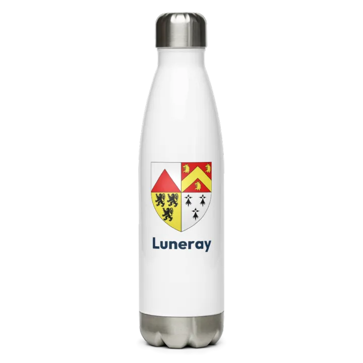 Gourde inox blason de Luneray