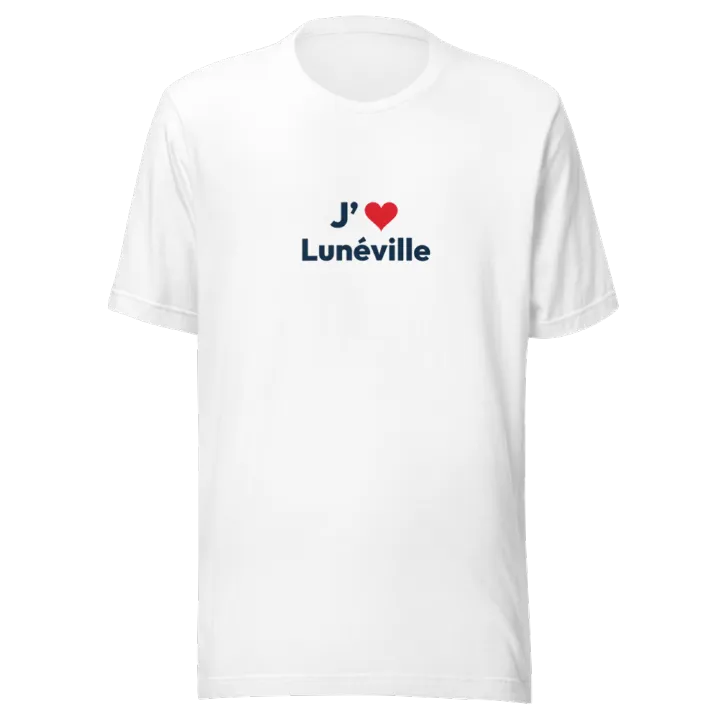 T-shirt « J’❤ Lunéville »