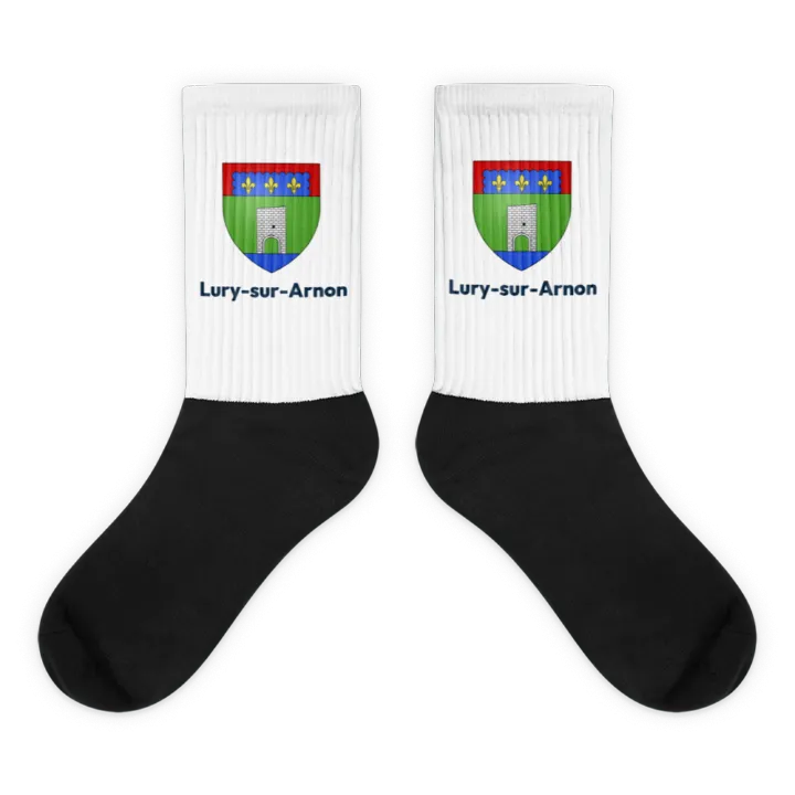 Chaussettes — blason de Lury-sur-Arnon