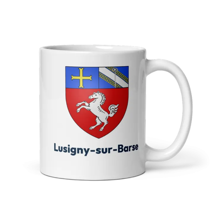 Mug blason de Lusigny-sur-Barse