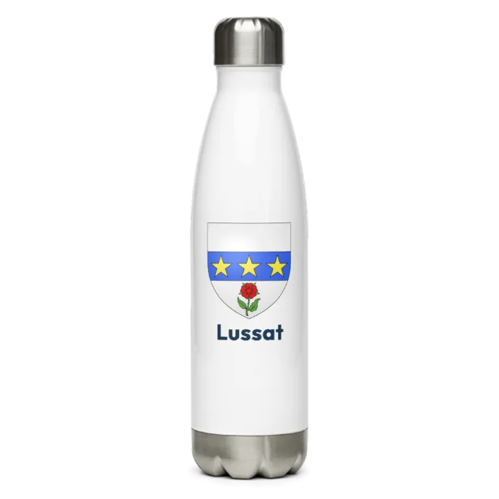 Gourde inox blason de Lussat