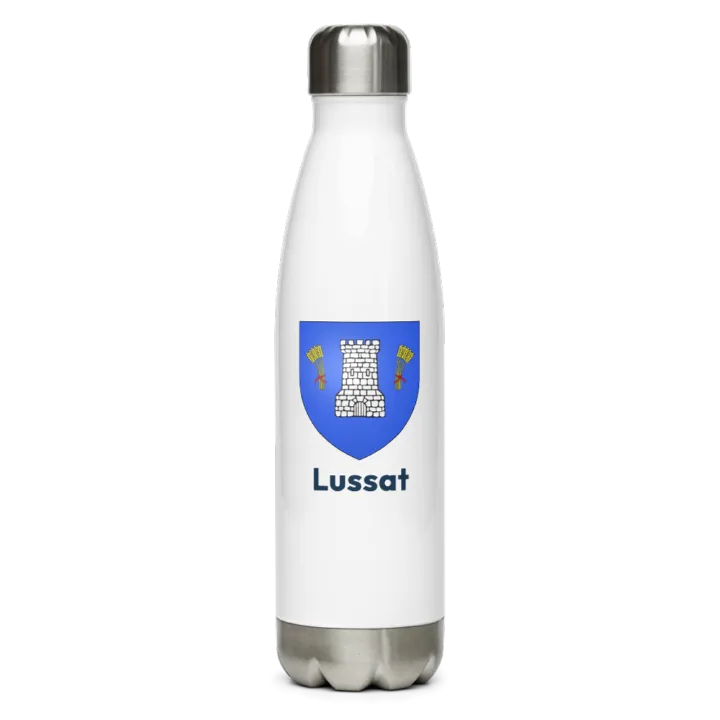 Gourde inox blason de Lussat