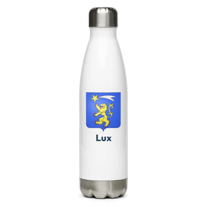 Gourde inox blason de Lux