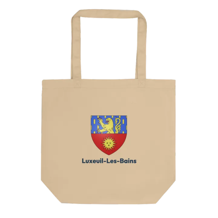 Tote bag coton bio — blason de Luxeuil-les-Bains