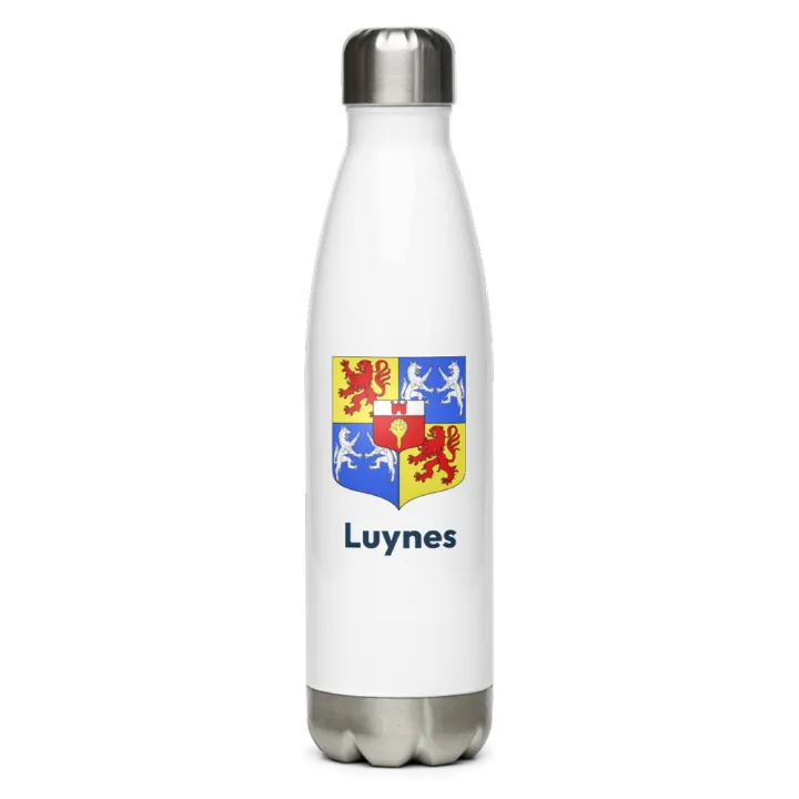 Gourde inox blason de Luynes