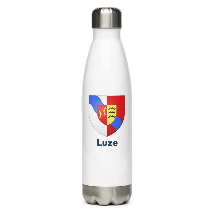 Gourde inox blason de Luze