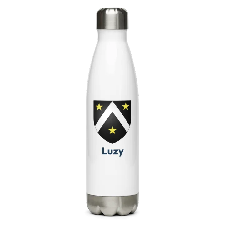 Gourde inox blason de Luzy