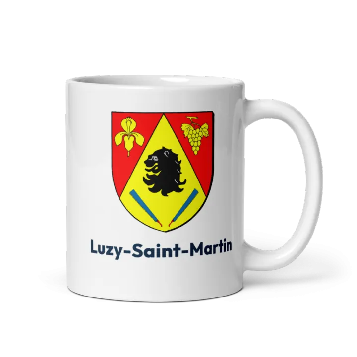 Mug blason de Luzy-Saint-Martin