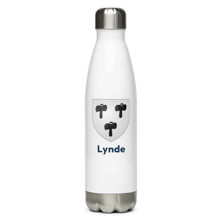 Gourde inox blason de Lynde