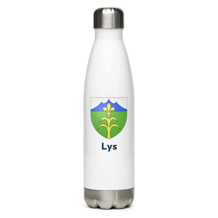 Gourde inox blason de Lys