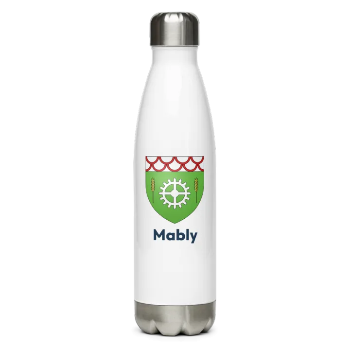 Gourde inox blason de Mably