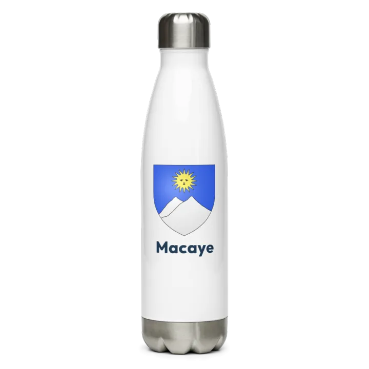Gourde inox blason de Macaye