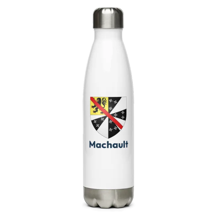 Gourde inox blason de Machault