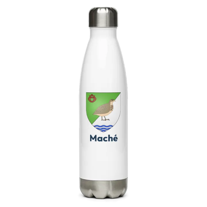 Gourde inox blason de Maché