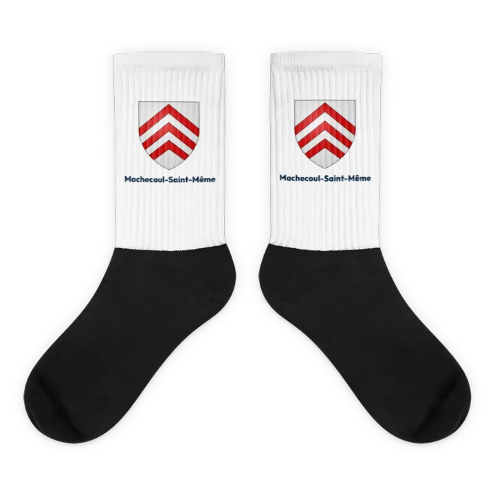 Chaussettes — blason de Machecoul-Saint-Même