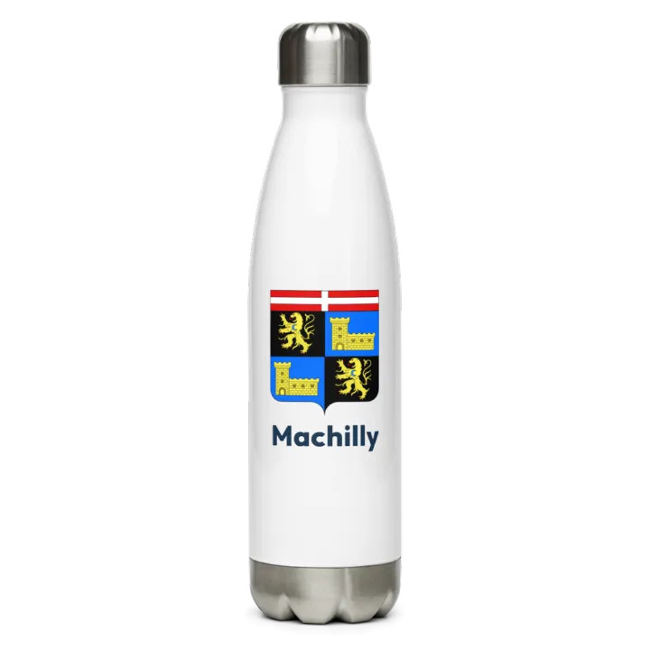 Gourde inox blason de Machilly