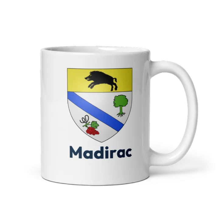 Mug blason de Madirac