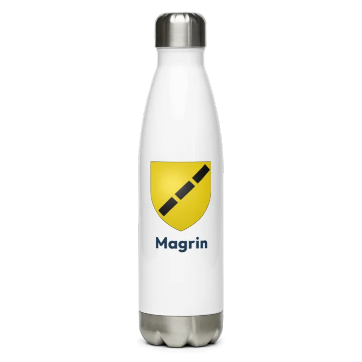 Gourde inox blason de Magrin