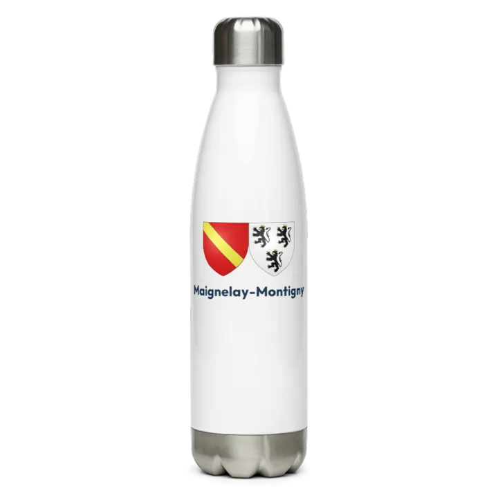 Gourde inox blason de Maignelay-Montigny