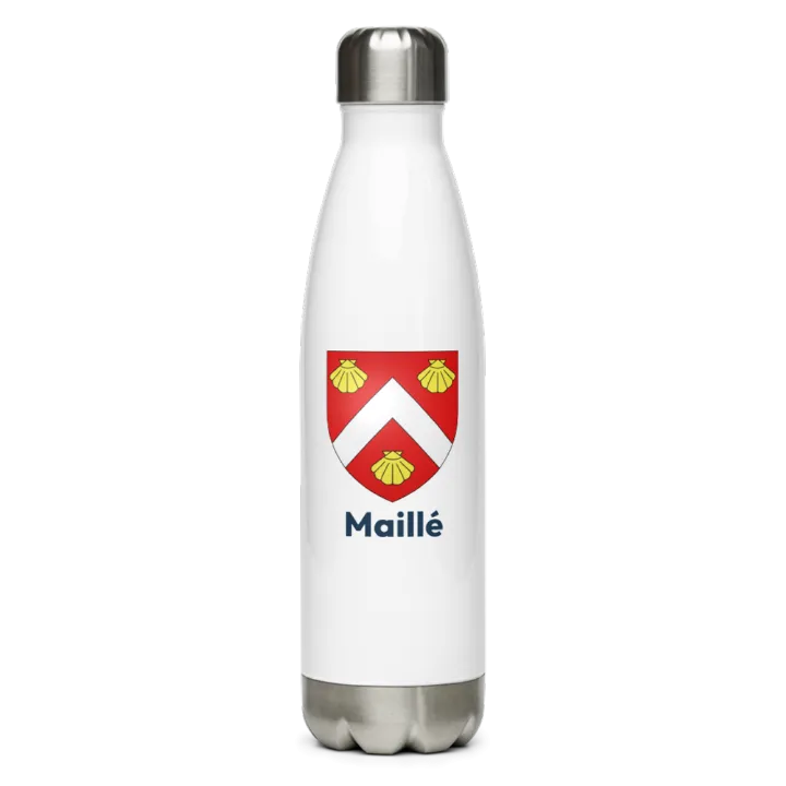 Gourde inox blason de Maillé