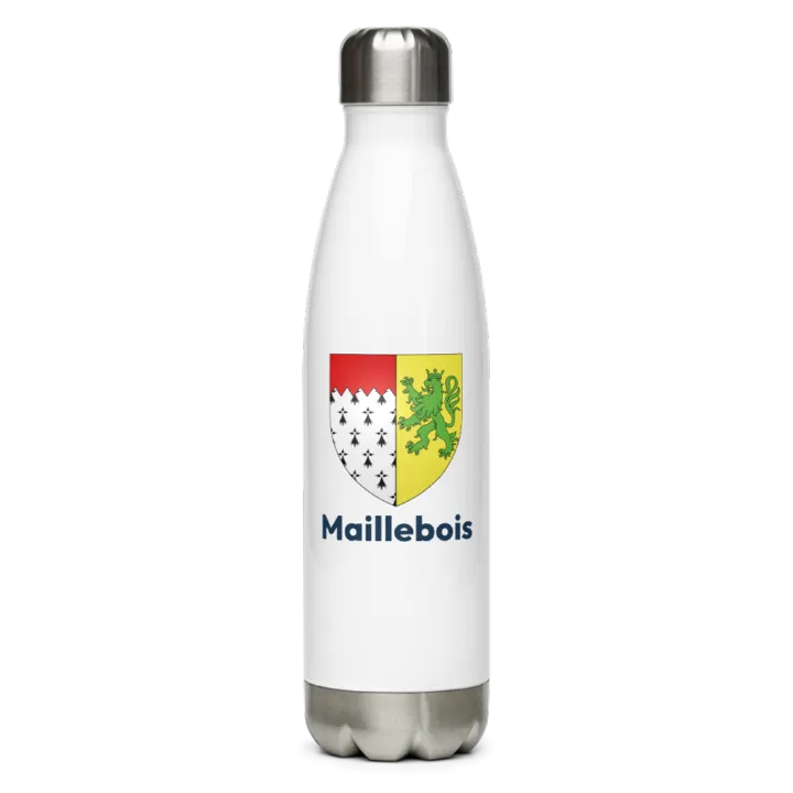 Gourde inox blason de Maillebois