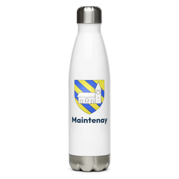 Gourde inox blason de Maintenay